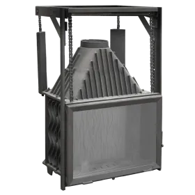 Каминная чугунная топка Камилла 800П