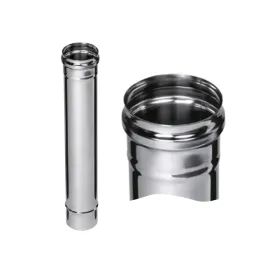 Дымоход L 1000мм (AISI 430 1,0 мм) Ф115