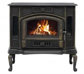 Чугунная печь-камин Сибирь 10 кВт