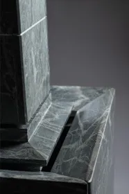 Чугунная банная печь Атмосфера XL в облицовке «Империя» Талькохлорит