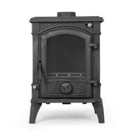 Чугунная печь-камин SVEN BLACK