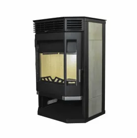 Стальная печь-камин Ангара 12 Аква