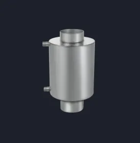 Теплообменник на трубу 8л ф115