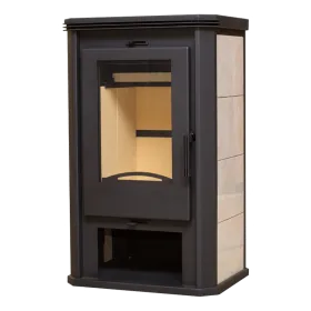 Стальная печь-камин Ритм 7 кВт Стальная печь-камин Ритм 7 кВт