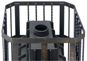 Чугунная банная печь Сибирь 32 Каминная дверца сетка Чугунная банная печь Сибирь 32 Каминная дверца сетка