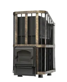 Премиальная банная печь Сибирь 40 ЗК без ВТК