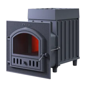 Чугунная банная печь Гроза 24 (П)