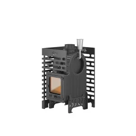 Чугунная банная печь ASTON Шторм 16 (ДТ-4С) б/в