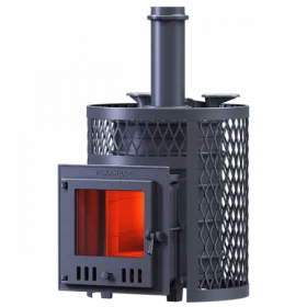 Чугунная банная печь Искандер ЗК 25 (M) Ураган