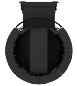 Стальная банная печь Violet World Steel Short Window Max