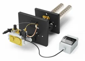 Газовая горелка Сахалин-4 Комби 32кВт энергонезависимое ДУ