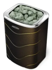 Электрокаменка Примавольта 9кВт черная бронза