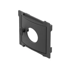 Дверка топочная уплотненная ДТУ-3АС, со стеклом