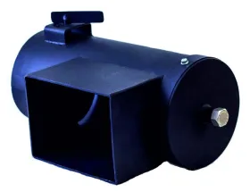 Переходник с шибером для котла Сибирь КВО 12кВт ф150 прямоугольный круглый Переходник с шибером для котла Сибирь КВО 12кВт ф150 прямоугольный круглый