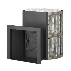 Банная печь газодровяная Скиф Ковка 18 (ДТ-3)