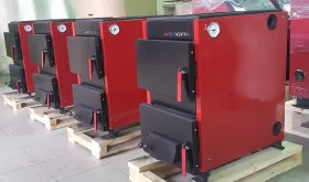 Твердотопливный котел URAGAN («Ураган») 10 кВт