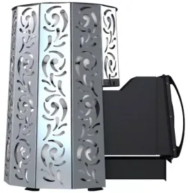 Стальная банная печь Violet Steel Long Window Max (Камень 100 кг)