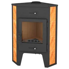 Стальная печь-камин Пехорка 6 угловая
