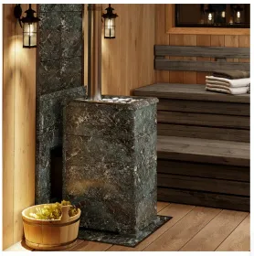 Банная печь Костер STONE DS 28 Relax пироксенит