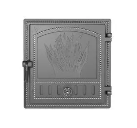 Чугунная каминная дверка ВЕЗУВИЙ 281 (не крашенная)