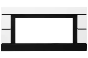 Портал Royal Flame Modern 42 SFT - Белый с черным