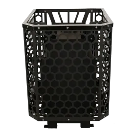 Банная печь Грация 20 с Сеткой СОТЫ и Стеклом