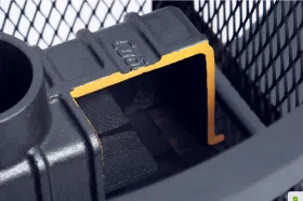 Чугунная банная печь Сибирь 22 панорамная дверца сетка Чугунная банная печь Сибирь 22 панорамная дверца сетка