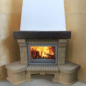 Каминная облицовка ЭЛИТ (угловая) Каминная облицовка ЭЛИТ (угловая)