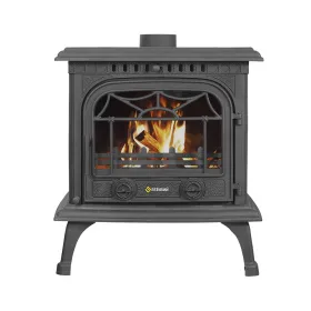 Чугунная печь-камин Везувий HR-15Р Антрацит