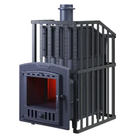 Чугунная банная печь Гроза 24 (П2) Ураган