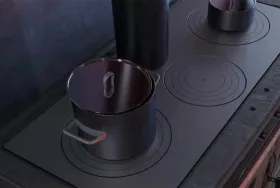 Печь-камин La Nordica ALASKA 16 Nero antracite (черный антрацит)