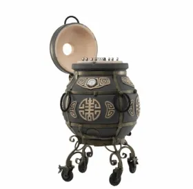 Керамический тандыр Шар цвет Черный