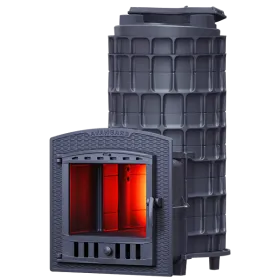 Чугунная печь для бани Авангард ЗК 40 (П2)