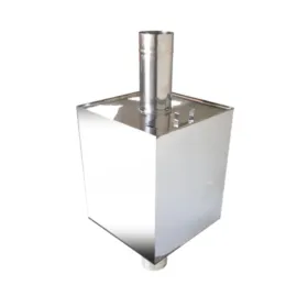 Бак "Квадро" (AISI 304/1,0) на трубе 55л