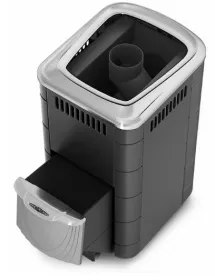 Банная печь Тунгуска 2017 Inox ДН антрацит