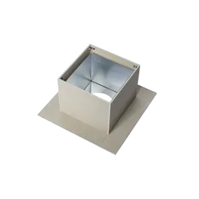 Потолочно проходной узел Н (430/0,5 мм + мин./max t=600° C /эмаль /600°) Blackside  Ф210