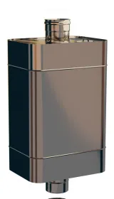 Бак "Эльтон" 73л прямоугольный на трубе Ф115 (AISI 201/1.0)