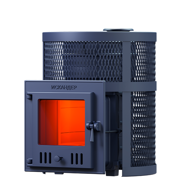 Чугунная печь для бани Искандер ЗК 14 (M) Ураган