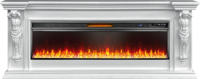 Каминокомплект Royal Flame Sparta 60 - Белый с очагом Vision 60 LED