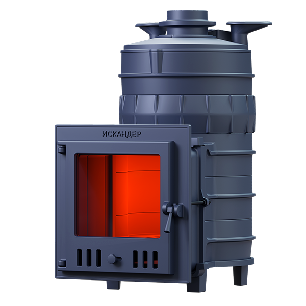 Чугунная банная печь Искандер ЗК 25 (М) Pro