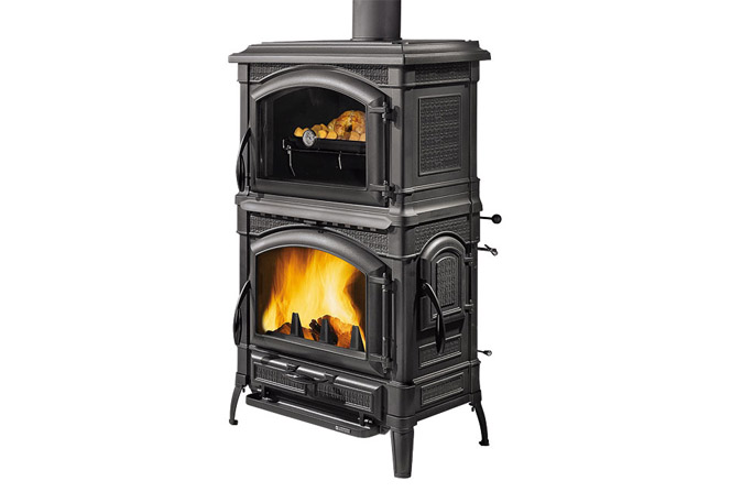 Печь-камин La Nordica Isotta forno EVO (черный антрацит)