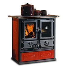 Печь-камин La Nordica ROSETTA 16 CERAMICA LIBERTY BORDEAUX (бордовый)