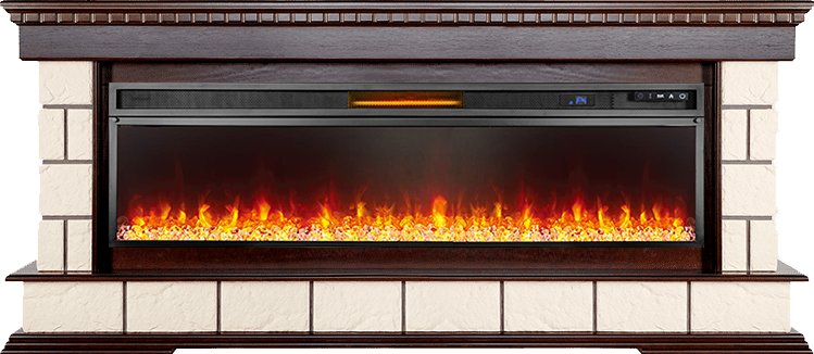 Каминокомплект Royal Flame Shateau 60 - Темный дуб с очагом Vision 60 LED