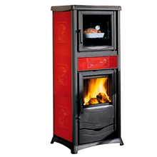 Печь-камин La Nordica TERMOROSELLA PLUS  FORNO  DSA 4,0 LIBERTY BORDEAUX (бордовый)