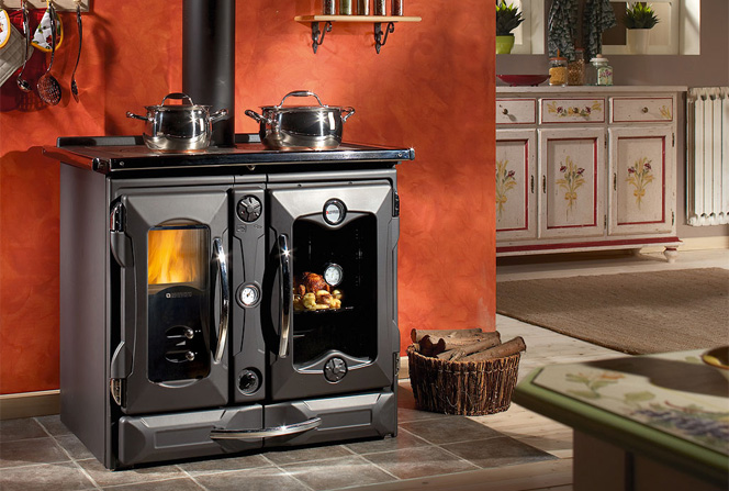 Печь-камин La Nordica TermoSuprema Compact D.S.A NE