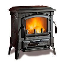 Печь-камин La Nordica Isetta 16 (черный антрацит)