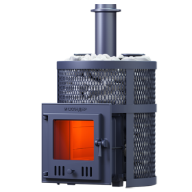 Чугунная печь для бани Искандер ЗК 18 (M) Pro Ураган