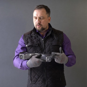 Хомут стеновой (AISI 430/1мм) Ф350