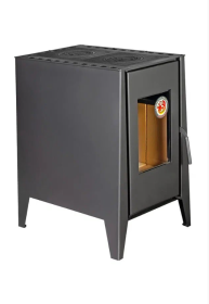 Печь-камин ДЕРЕВЕНЬКА две конфорки