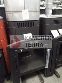 Банная печь Бирюса 2013 Carbon Витра ЗК антрацит